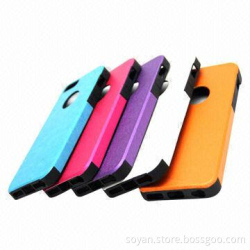 IMD PU Leather Cases for iPhone with Anti-dust, Waterproof, Various Colors Available